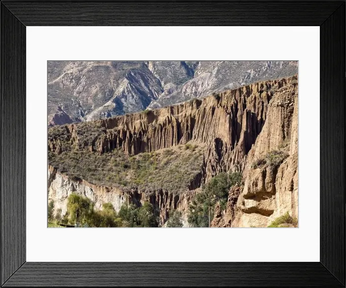 Framed Print : Exploring the beautiful Palca Canyon, a natural sight in the surroundings of La Paz, Bolivia - Traveling South America Framed Print : Exploring the beautiful Palca Canyon, a natural sight in the surroundings of La Paz, Bolivia - Traveling South America