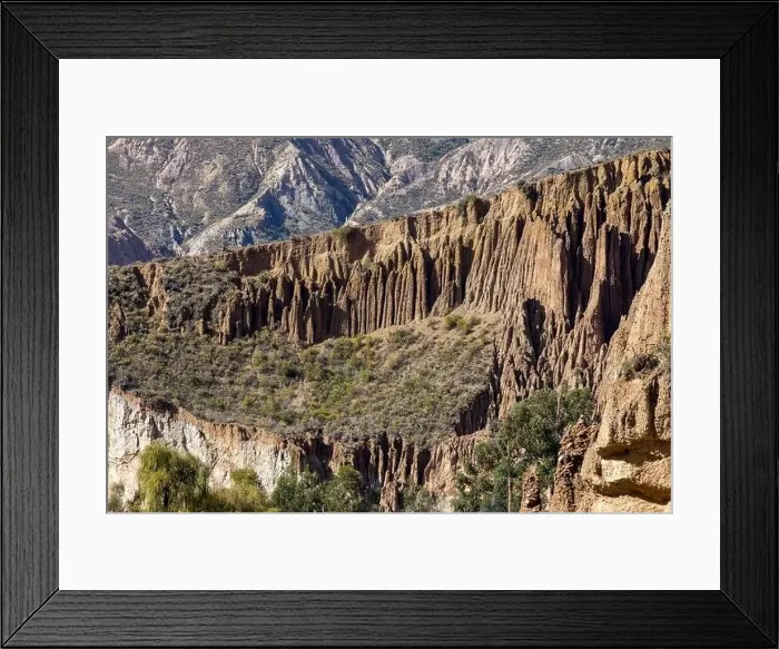 Framed Print : Exploring the beautiful Palca Canyon, a natural sight in the surroundings of La Paz, Bolivia - Traveling South America Framed Print : Exploring the beautiful Palca Canyon, a natural sight in the surroundings of La Paz, Bolivia - Traveling South America
