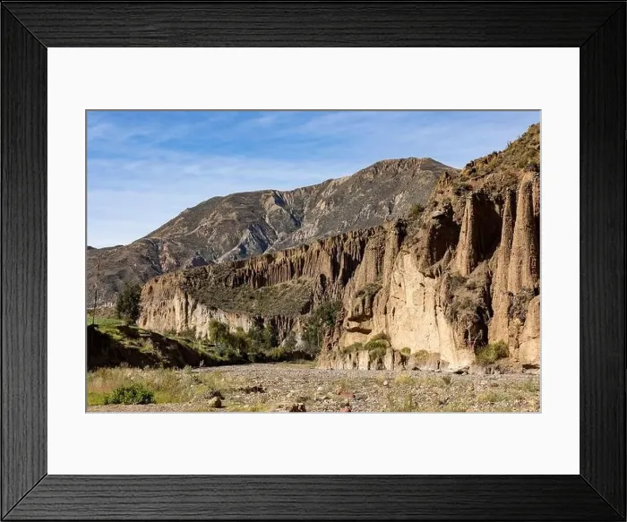 Framed Print : Exploring the beautiful Palca Canyon, a natural sight in the surroundings of La Paz, Bolivia - Traveling South America Framed Print : Exploring the beautiful Palca Canyon, a natural sight in the surroundings of La Paz, Bolivia - Traveling South America