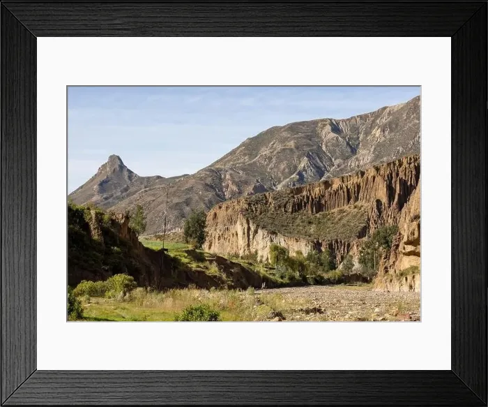 Framed Print : Exploring the beautiful Palca Canyon, a natural sight in the surroundings of La Paz, Bolivia - Traveling South America Framed Print : Exploring the beautiful Palca Canyon, a natural sight in the surroundings of La Paz, Bolivia - Traveling South America