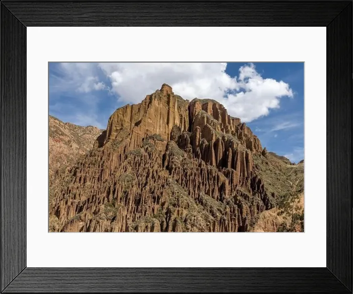 Framed Print : Exploring the beautiful Palca Canyon, a natural sight in the surroundings of La Paz, Bolivia - Traveling South America Framed Print : Exploring the beautiful Palca Canyon, a natural sight in the surroundings of La Paz, Bolivia - Traveling South America