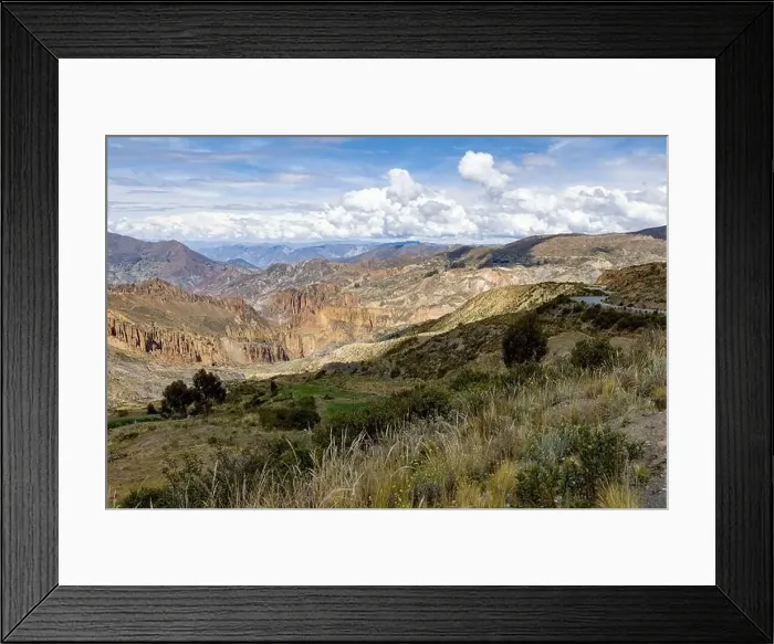 Framed Print : Exploring the beautiful Palca Canyon, a natural sight in the surroundings of La Paz, Bolivia - Traveling South America Framed Print : Exploring the beautiful Palca Canyon, a natural sight in the surroundings of La Paz, Bolivia - Traveling South America