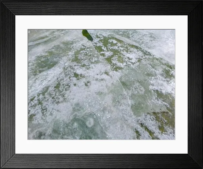 Framed Print : Close up aerial view of the green Framed Print : Close up aerial view of the green
