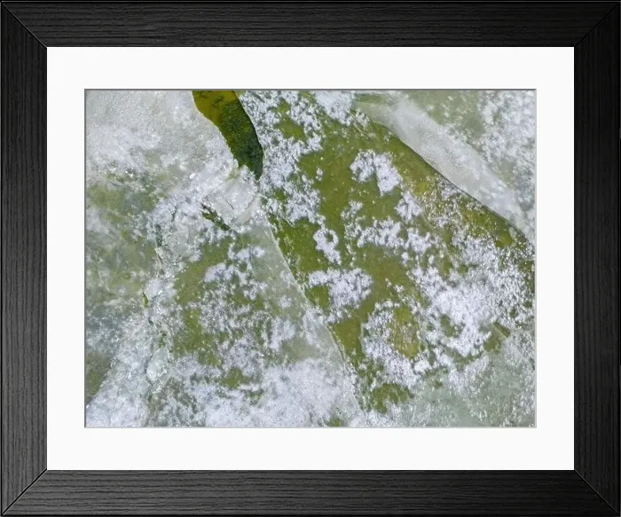 Framed Print : Close up aerial view of the green Framed Print : Close up aerial view of the green