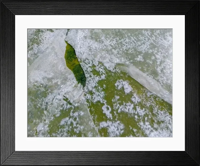 Framed Print : Close up aerial view of the green Framed Print : Close up aerial view of the green