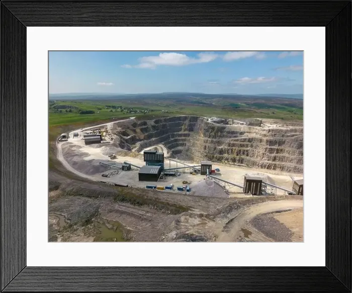 Framed Print : Aerial drone photo of the Coldstones Cut in Yorkshire Dales National Park Framed Print : Aerial drone photo of the Coldstones Cut in Yorkshire Dales National Park