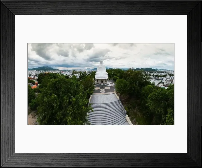 Framed Print : June 6, 2023: Long Son Pagoda, home to the largest Buddha statue in Nha Trang city, Khanh Hoa province, Vietnam Framed Print : June 6, 2023: Long Son Pagoda, home to the largest Buddha statue in Nha Trang city, Khanh Hoa province, Vietnam