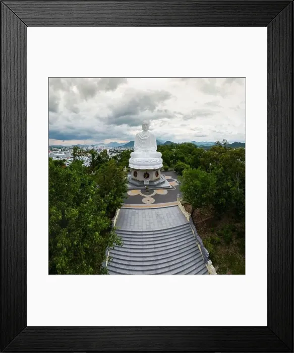 Framed Print : June 6, 2023: Long Son Pagoda, home to the largest Buddha statue in Nha Trang city, Khanh Hoa province, Vietnam Framed Print : June 6, 2023: Long Son Pagoda, home to the largest Buddha statue in Nha Trang city, Khanh Hoa province, Vietnam