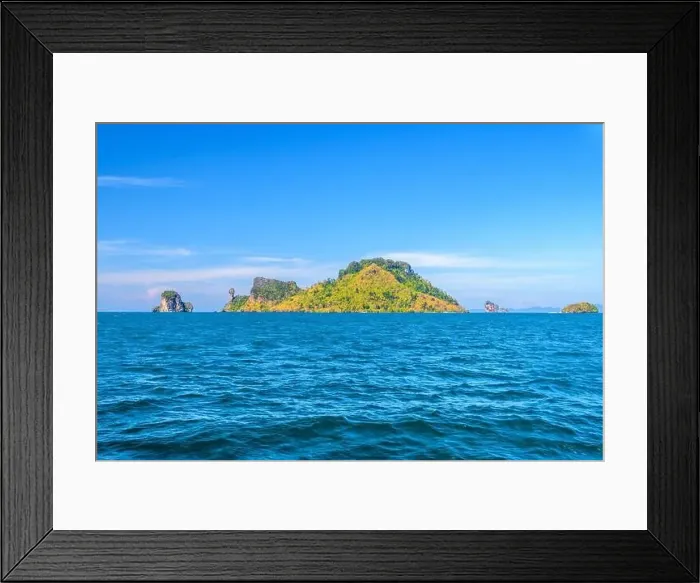 Framed Print : Ko Poda and Ko Kai Chicken Island, Tonsai Bay, Railay Beach, Ao Nang, Krabi, Andaman Sea, Thailand Framed Print : Ko Poda and Ko Kai Chicken Island, Tonsai Bay, Railay Beach, Ao Nang, Krabi, Andaman Sea, Thailand