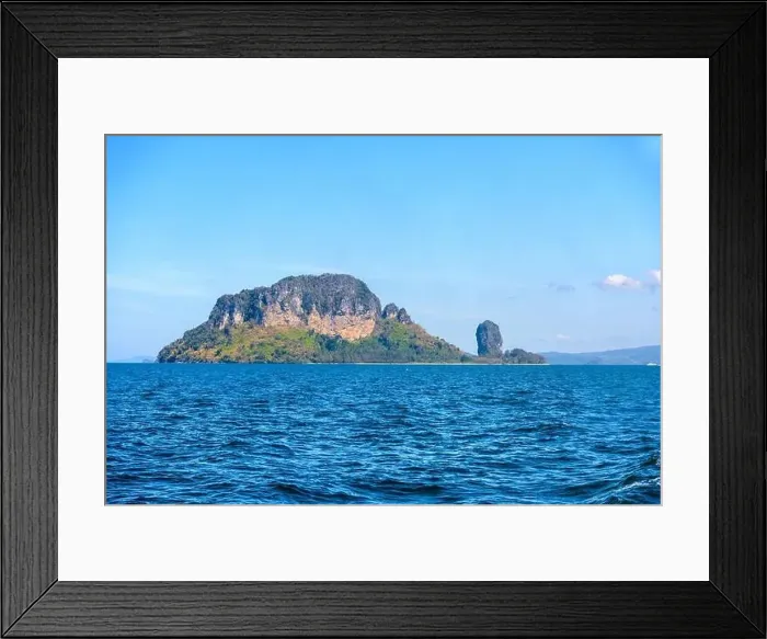 Framed Print : Ko Poda and Ko Kai Chicken Island, Tonsai Bay, Railay Beach, Ao Nang, Krabi, Andaman Sea, Thailand Framed Print : Ko Poda and Ko Kai Chicken Island, Tonsai Bay, Railay Beach, Ao Nang, Krabi, Andaman Sea, Thailand