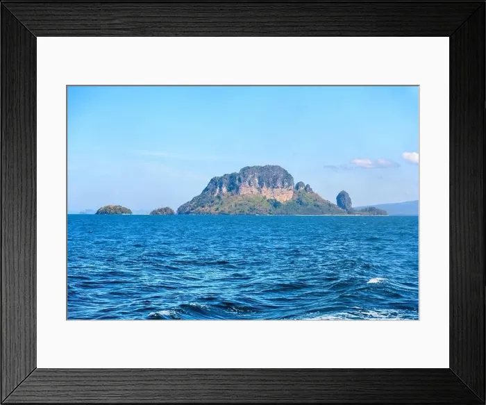Framed Print : Ko Poda and Ko Kai Chicken Island, Tonsai Bay, Railay Beach, Ao Nang, Krabi, Andaman Sea, Thailand Framed Print : Ko Poda and Ko Kai Chicken Island, Tonsai Bay, Railay Beach, Ao Nang, Krabi, Andaman Sea, Thailand
