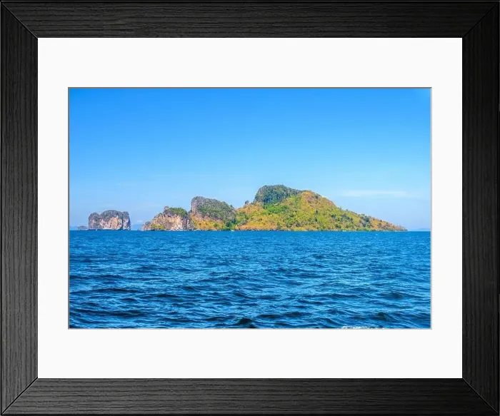 Framed Print : Ko Poda and Ko Kai Chicken Island, Tonsai Bay, Railay Beach, Ao Nang, Krabi, Andaman Sea, Thailand Framed Print : Ko Poda and Ko Kai Chicken Island, Tonsai Bay, Railay Beach, Ao Nang, Krabi, Andaman Sea, Thailand