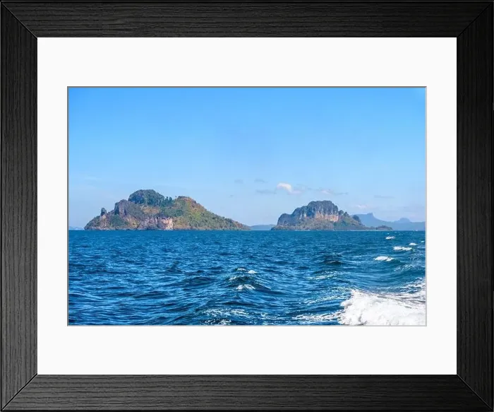 Framed Print : Ko Poda and Ko Kai Chicken Island, Tonsai Bay, Railay Beach, Ao Nang, Krabi, Andaman Sea, Thailand Framed Print : Ko Poda and Ko Kai Chicken Island, Tonsai Bay, Railay Beach, Ao Nang, Krabi, Andaman Sea, Thailand