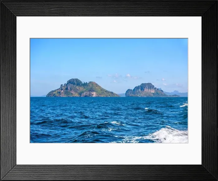 Framed Print : Ko Poda and Ko Kai Chicken Island, Tonsai Bay, Railay Beach, Ao Nang, Krabi, Andaman Sea, Thailand Framed Print : Ko Poda and Ko Kai Chicken Island, Tonsai Bay, Railay Beach, Ao Nang, Krabi, Andaman Sea, Thailand