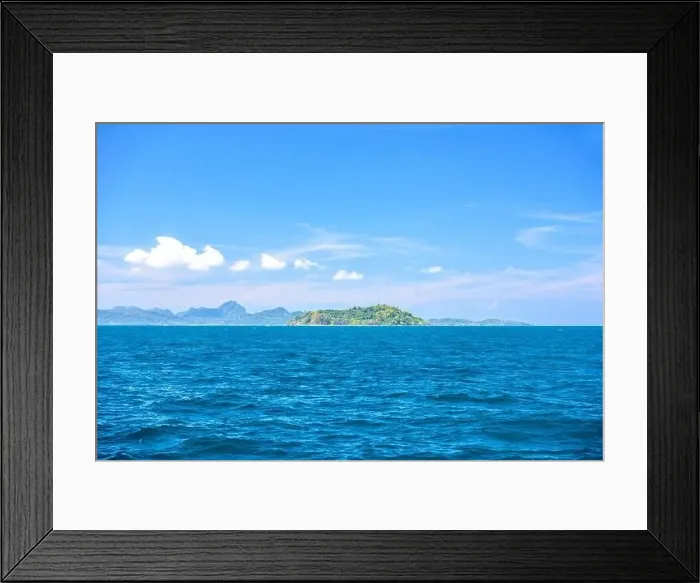 Framed Print : Bamboo Island and Ko Yung Mosquito Island, Ao Nang, Mueang Krabi District, Krabi, Andaman Sea, Thailand Framed Print : Bamboo Island and Ko Yung Mosquito Island, Ao Nang, Mueang Krabi District, Krabi, Andaman Sea, Thailand