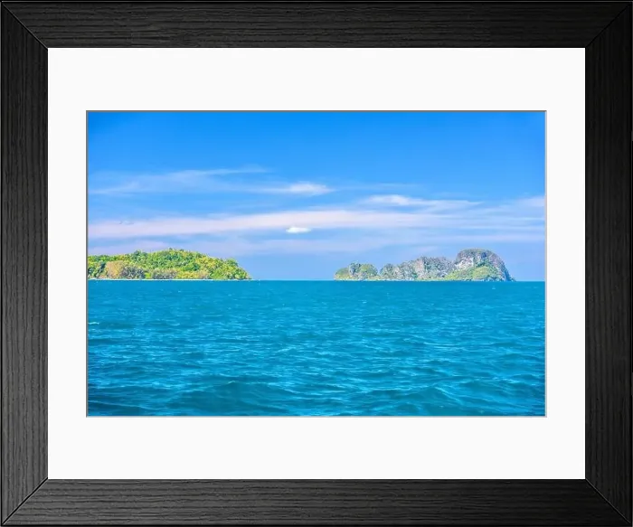 Framed Print : Bamboo Island and Ko Yung Mosquito Island, Ao Nang, Mueang Krabi District, Krabi, Andaman Sea, Thailand Framed Print : Bamboo Island and Ko Yung Mosquito Island, Ao Nang, Mueang Krabi District, Krabi, Andaman Sea, Thailand
