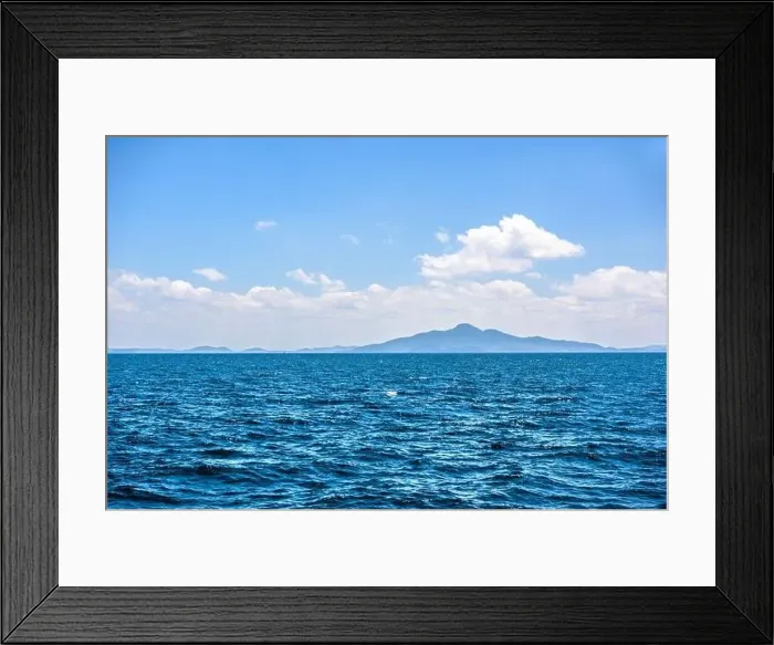 Framed Print : Topical islands in open sea on a sunny day, Ao Nang, Mueang Krabi District, Krabi, Andaman Sea, Thailand Framed Print : Topical islands in open sea on a sunny day, Ao Nang, Mueang Krabi District, Krabi, Andaman Sea, Thailand