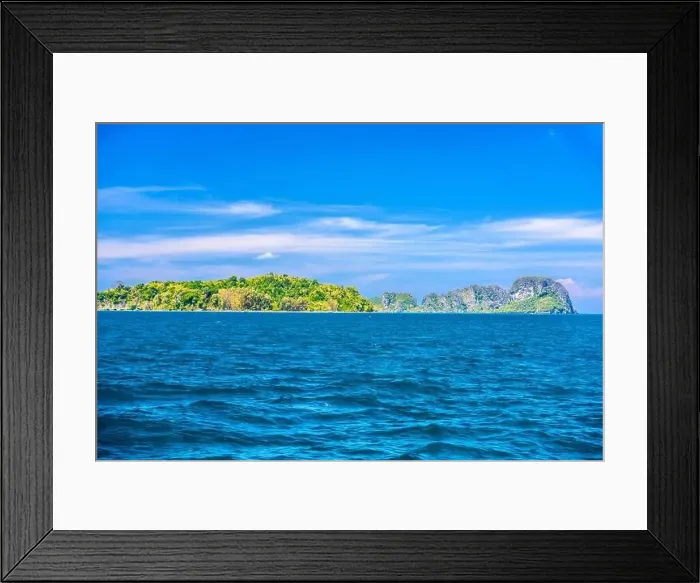 Framed Print : Bamboo Island and Ko Yung Mosquito Island, Ao Nang, Mueang Krabi District, Krabi, Andaman Sea, Thailand Framed Print : Bamboo Island and Ko Yung Mosquito Island, Ao Nang, Mueang Krabi District, Krabi, Andaman Sea, Thailand