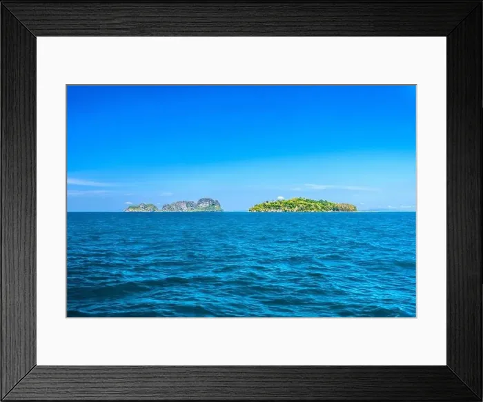 Framed Print : Bamboo Island and Ko Yung Mosquito Island, Ao Nang, Mueang Krabi District, Krabi, Andaman Sea, Thailand Framed Print : Bamboo Island and Ko Yung Mosquito Island, Ao Nang, Mueang Krabi District, Krabi, Andaman Sea, Thailand