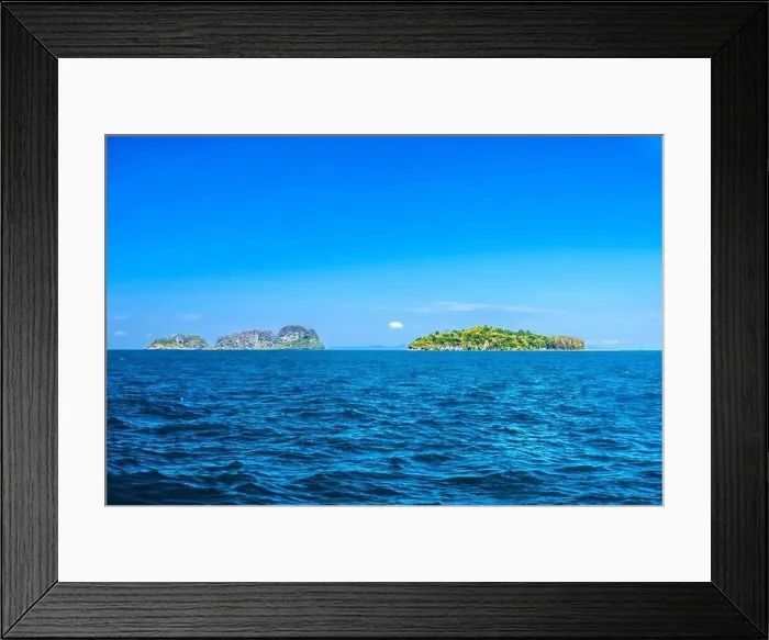 Framed Print : Bamboo Island and Ko Yung Mosquito Island, Ao Nang, Mueang Krabi District, Krabi, Andaman Sea, Thailand Framed Print : Bamboo Island and Ko Yung Mosquito Island, Ao Nang, Mueang Krabi District, Krabi, Andaman Sea, Thailand