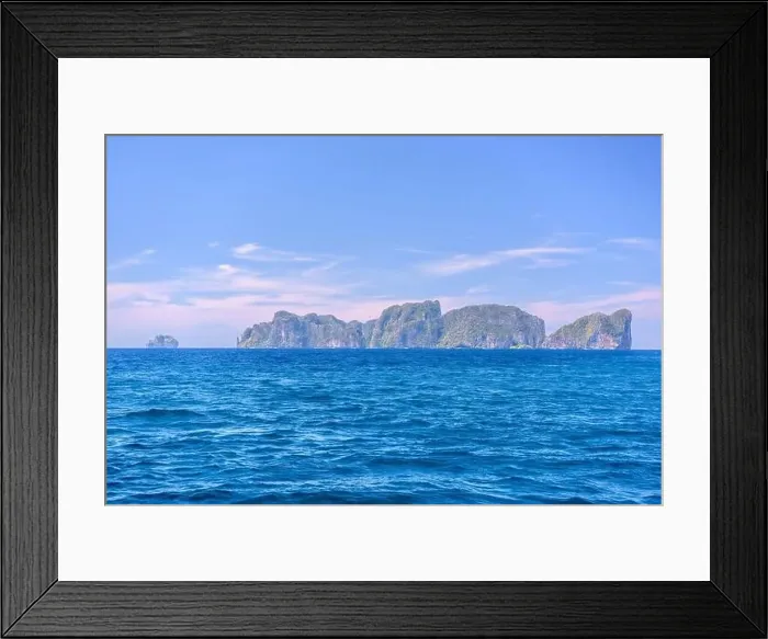 Framed Print : Ko Phi Phi Lee Island on a sunny day, Ao Nang, Mueang Krabi District, Krabi, Andaman Sea, Thailand Framed Print : Ko Phi Phi Lee Island on a sunny day, Ao Nang, Mueang Krabi District, Krabi, Andaman Sea, Thailand