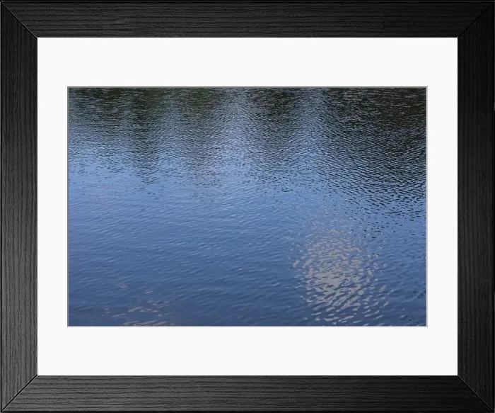 Framed Print : Lakes in the summer forest, water texture with sunlight Framed Print : Lakes in the summer forest, water texture with sunlight