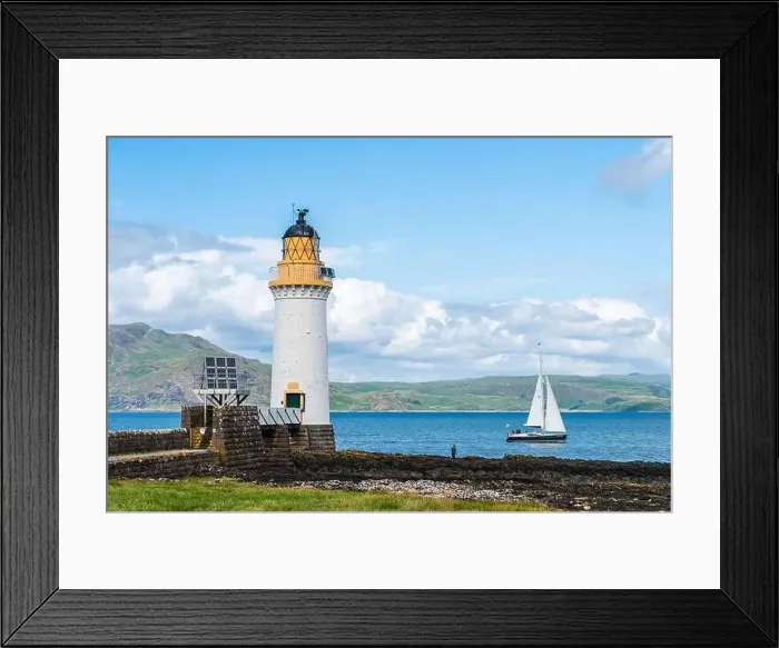 Framed Print : Rubha nan Gall, Tobermory Lighthouse, Tobermory, Isle of Mull, Scotland, UK Framed Print : Rubha nan Gall, Tobermory Lighthouse, Tobermory, Isle of Mull, Scotland, UK