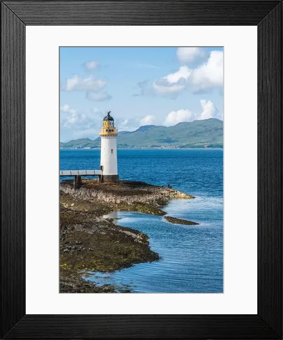Framed Print : Rubha nan Gall, Tobermory Lighthouse, Tobermory, Isle of Mull, Scotland, UK Framed Print : Rubha nan Gall, Tobermory Lighthouse, Tobermory, Isle of Mull, Scotland, UK