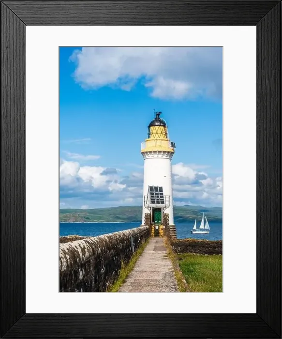 Framed Print : Rubha nan Gall, Tobermory Lighthouse, Tobermory, Isle of Mull, Scotland, UK Framed Print : Rubha nan Gall, Tobermory Lighthouse, Tobermory, Isle of Mull, Scotland, UK