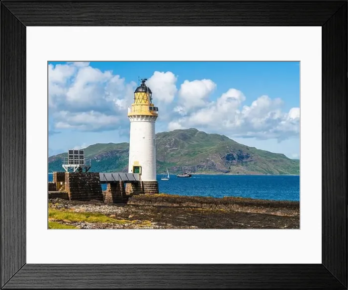 Framed Print : Rubha nan Gall, Tobermory Lighthouse, Tobermory, Isle of Mull, Scotland, UK Framed Print : Rubha nan Gall, Tobermory Lighthouse, Tobermory, Isle of Mull, Scotland, UK