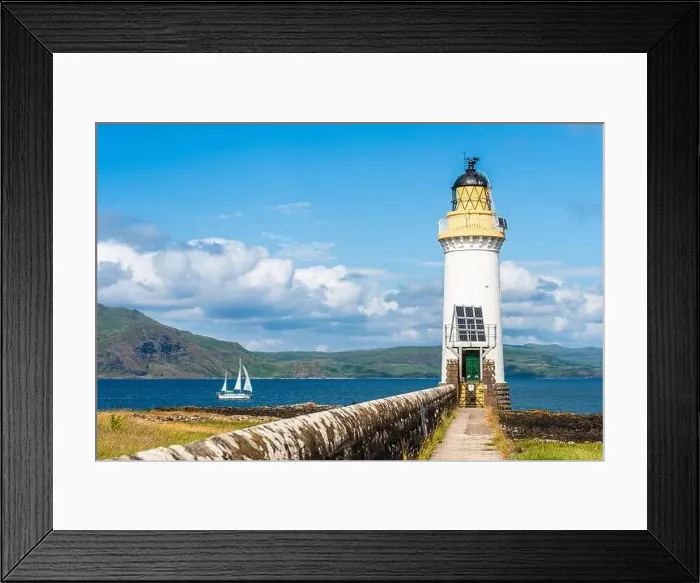 Framed Print : Rubha nan Gall, Tobermory Lighthouse, Tobermory, Isle of Mull, Scotland, UK Framed Print : Rubha nan Gall, Tobermory Lighthouse, Tobermory, Isle of Mull, Scotland, UK