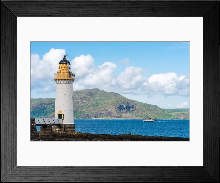 Framed Print : Rubha nan Gall, Tobermory Lighthouse, Tobermory, Isle of Mull, Scotland, UK Framed Print : Rubha nan Gall, Tobermory Lighthouse, Tobermory, Isle of Mull, Scotland, UK