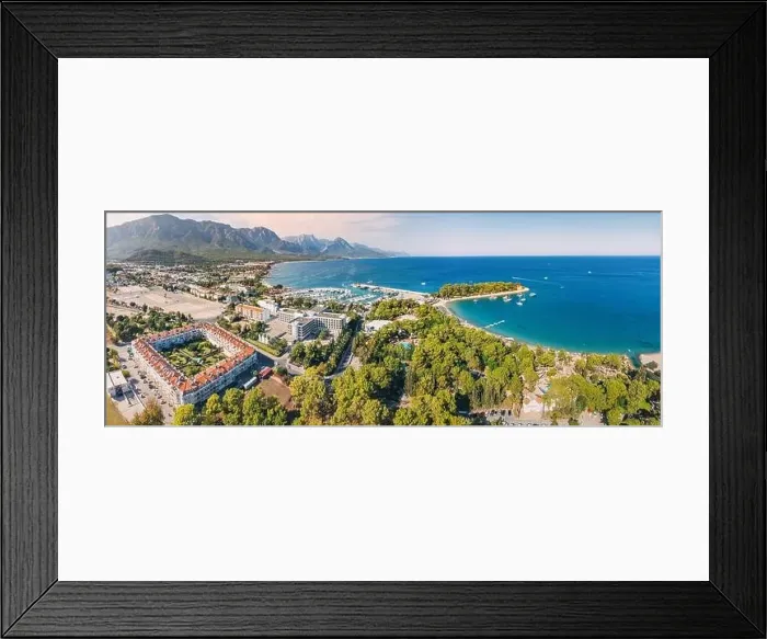 Framed Print : the essence of Kemer resort town Framed Print : the essence of Kemer resort town