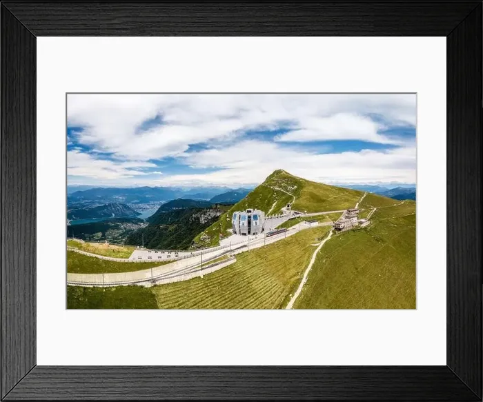 Framed Print : Monte Generoso, Switzerland - July 17 Framed Print : Monte Generoso, Switzerland - July 17