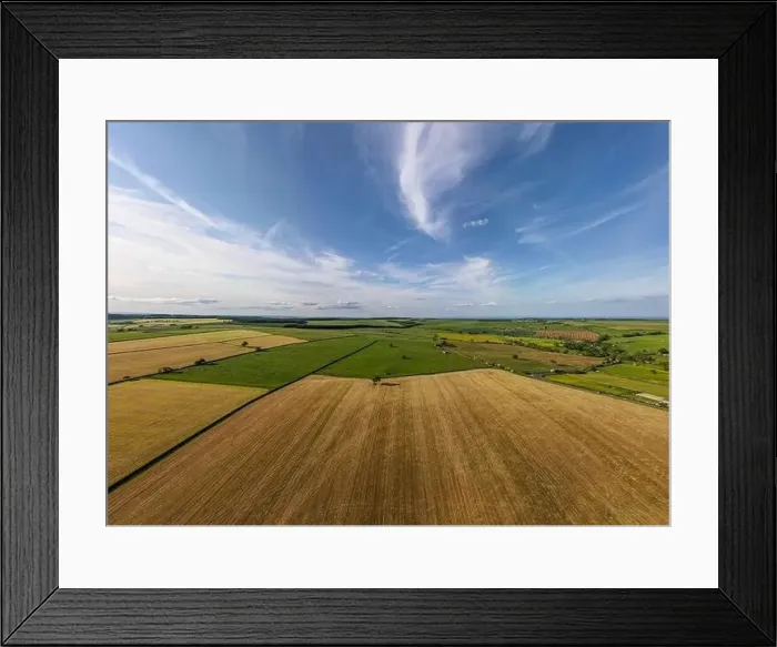 Framed Print : Beautiful view footage taken with a drone above the Flamborough Framed Print : Beautiful view footage taken with a drone above the Flamborough