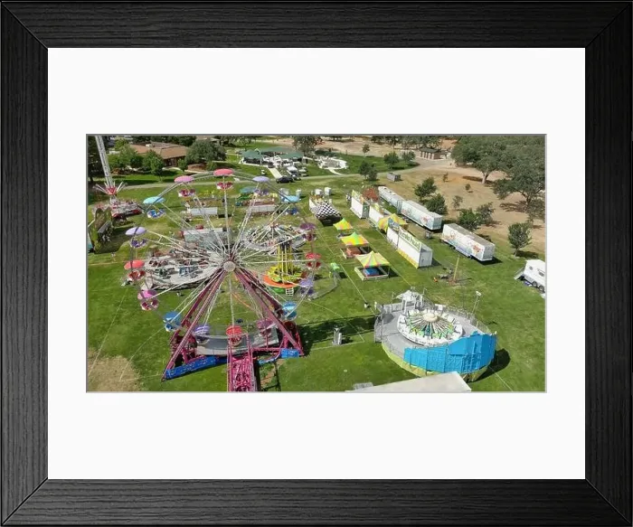 Framed Print : Small Town Carnival Framed Print : Small Town Carnival
