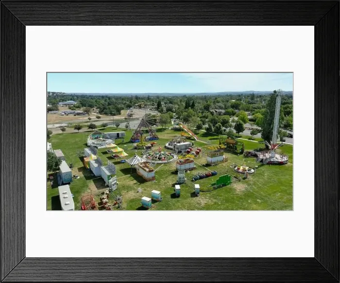 Framed Print : Small Town Carnival Framed Print : Small Town Carnival