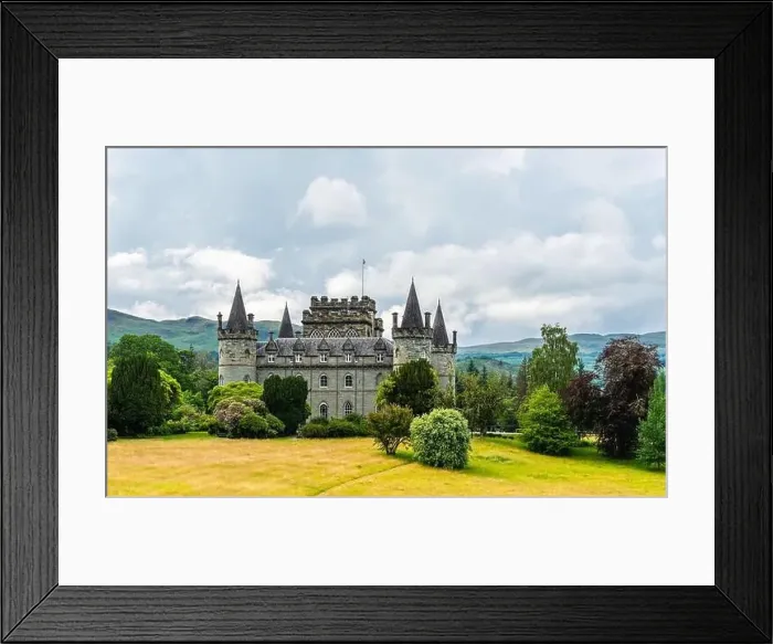 Framed Print : Inveraray Castle, Clan Campbell, Loch Fyne, Argyll, Scotland, UK Framed Print : Inveraray Castle, Clan Campbell, Loch Fyne, Argyll, Scotland, UK