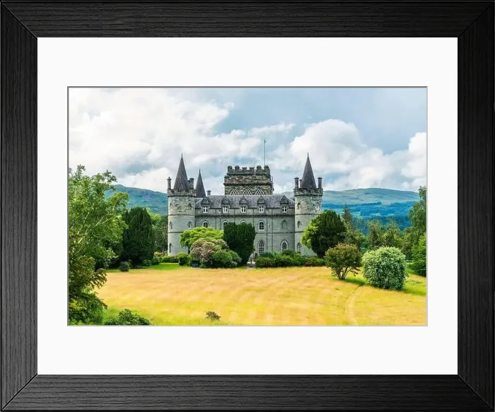 Framed Print : Inveraray Castle, Clan Campbell, Loch Fyne, Argyll, Scotland, UK Framed Print : Inveraray Castle, Clan Campbell, Loch Fyne, Argyll, Scotland, UK