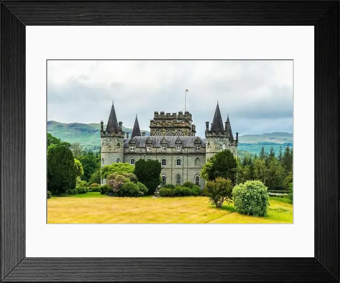 Framed Print : Inveraray Castle, Clan Campbell, Loch Fyne, Argyll, Scotland, UK Framed Print : Inveraray Castle, Clan Campbell, Loch Fyne, Argyll, Scotland, UK
