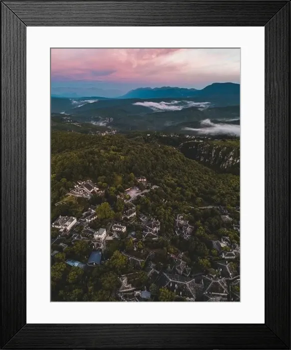 Framed Print : Monodendri During Sunset Framed Print : Monodendri During Sunset