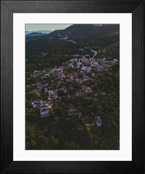 Framed Print : Monodendri During Sunset Framed Print : Monodendri During Sunset