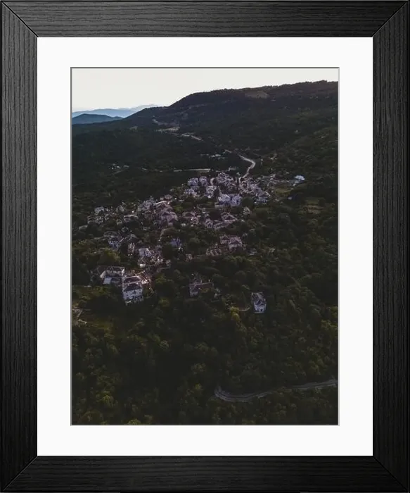 Framed Print : Monodendri at Sunset Framed Print : Monodendri at Sunset