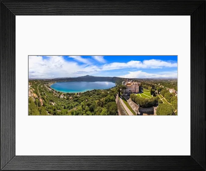 Framed Print : Most scenic lakes of Italy - volcanic Albano lake Framed Print : Most scenic lakes of Italy - volcanic Albano lake