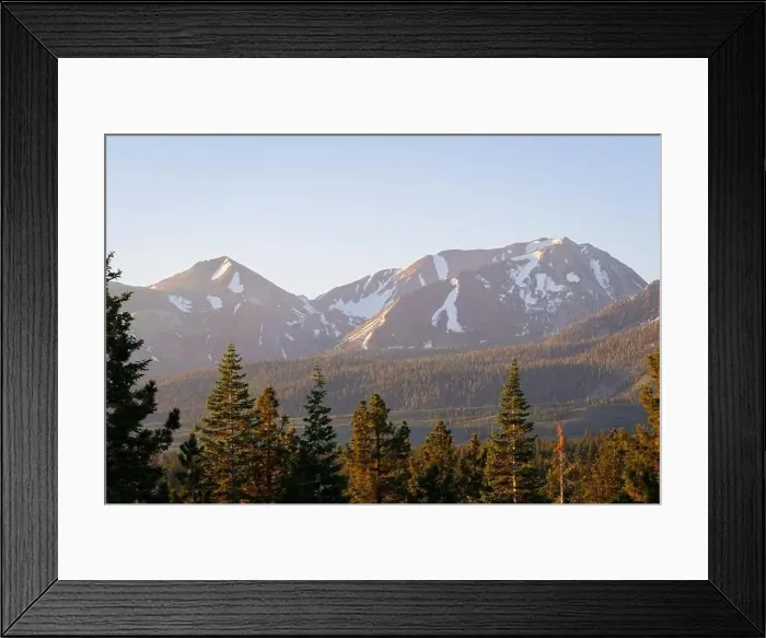 Framed Print : Sunrise over Mammoth Lakes, California Framed Print : Sunrise over Mammoth Lakes, California