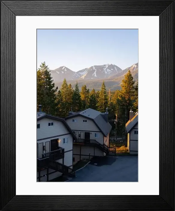 Framed Print : Sunrise over Mammoth Lakes, California Framed Print : Sunrise over Mammoth Lakes, California