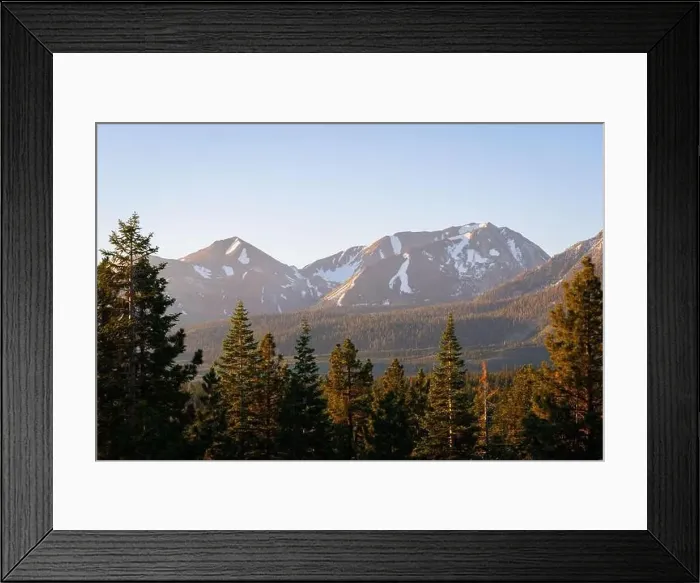 Framed Print : Sunrise over Mammoth Lakes, California Framed Print : Sunrise over Mammoth Lakes, California