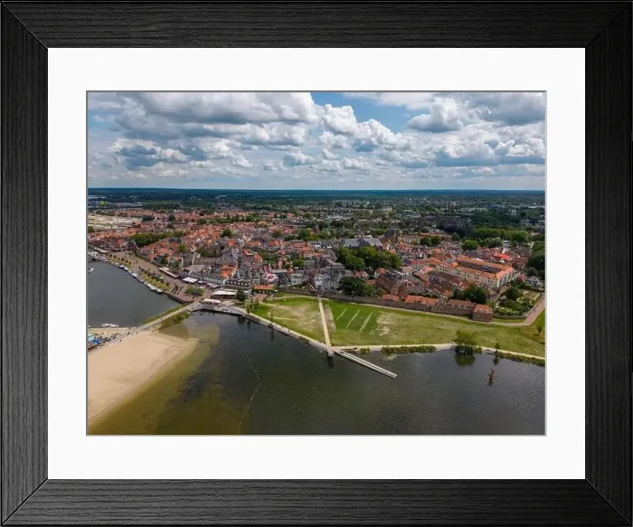 Framed Print : Aerial drone photo of the dutch town Harderwijk. Harderwijk is located at the Gooimeer in Gelderland, the Netherlands Framed Print : Aerial drone photo of the dutch town Harderwijk. Harderwijk is located at the Gooimeer in Gelderland, the Netherlands