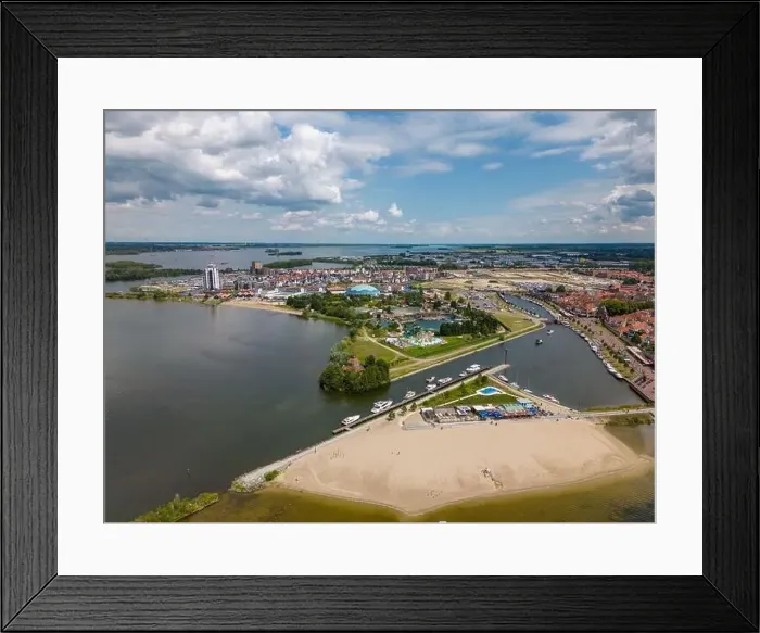 Framed Print : Aerial drone photo of the dolfinarium in Harderwijk, the Netherlands Framed Print : Aerial drone photo of the dolfinarium in Harderwijk, the Netherlands