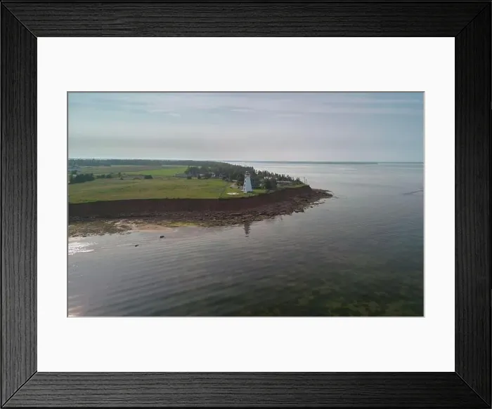 Framed Print : Prince Edward Island, aerial view Framed Print : Prince Edward Island, aerial view